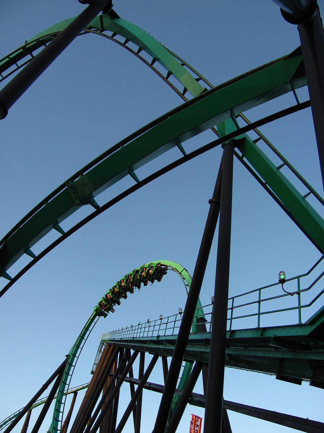 Riddler's Revenge at Six Flags Magic Mountain