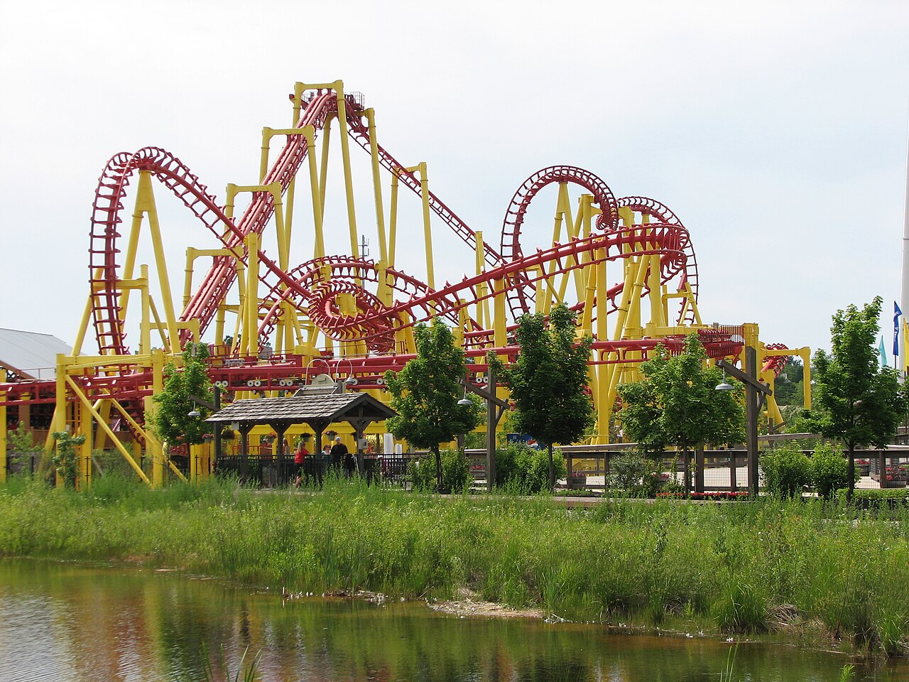 Thunderhawk track at Michigan's Adventure