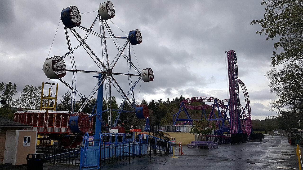 Adrenaline Peak at Oaks Amusement Park