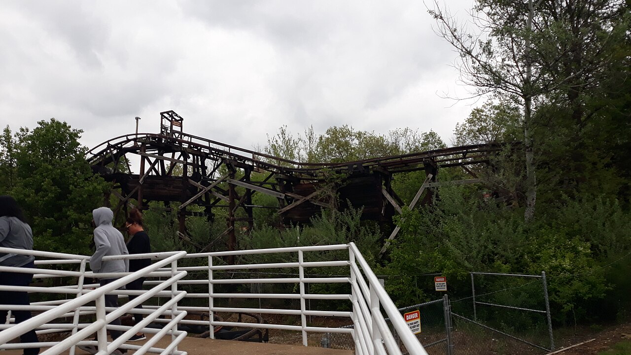 River King Mine Train at Mid America Adventure