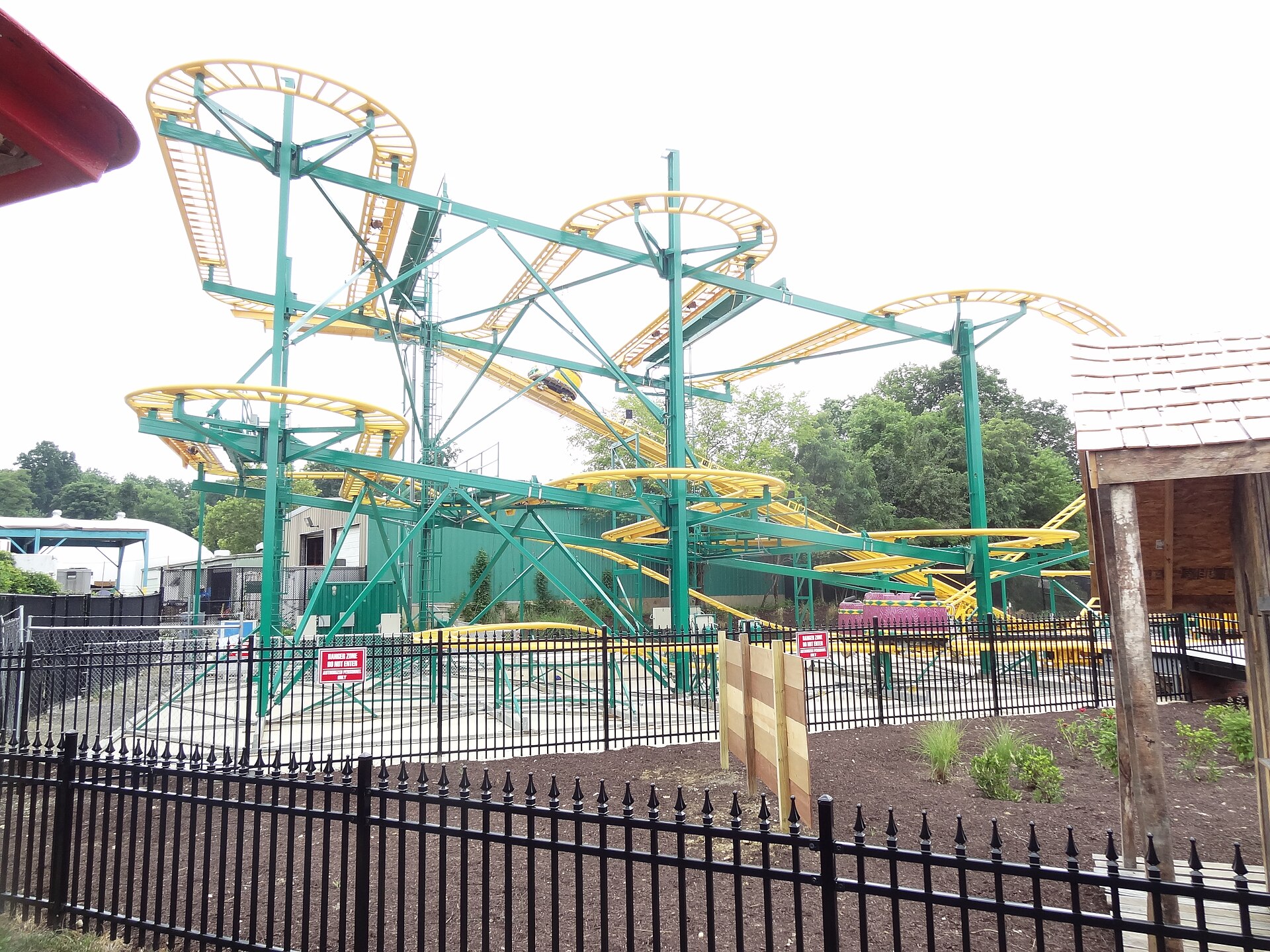 Barrels O' Fun at Six Flags Great Adventure