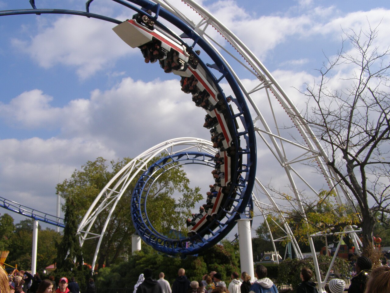 The Corkscrew at Cedar Point