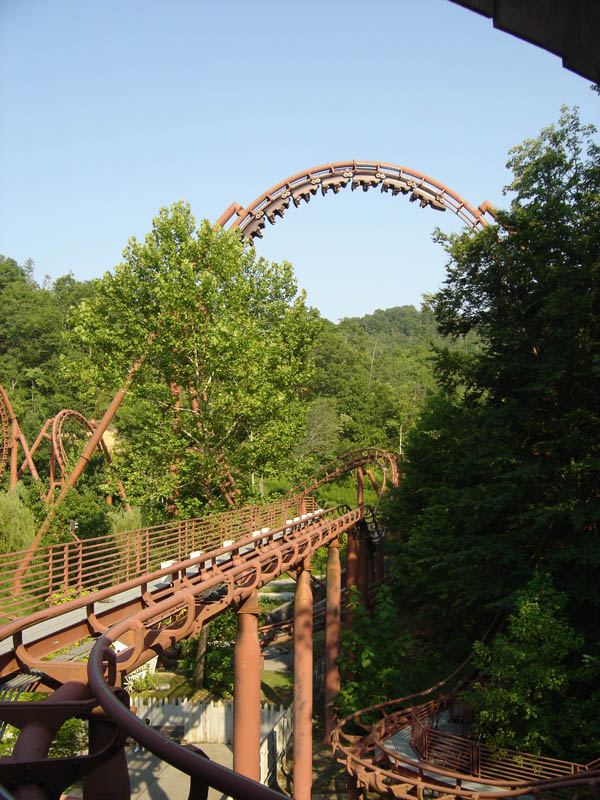 Tennessee Tornado from the loading platform