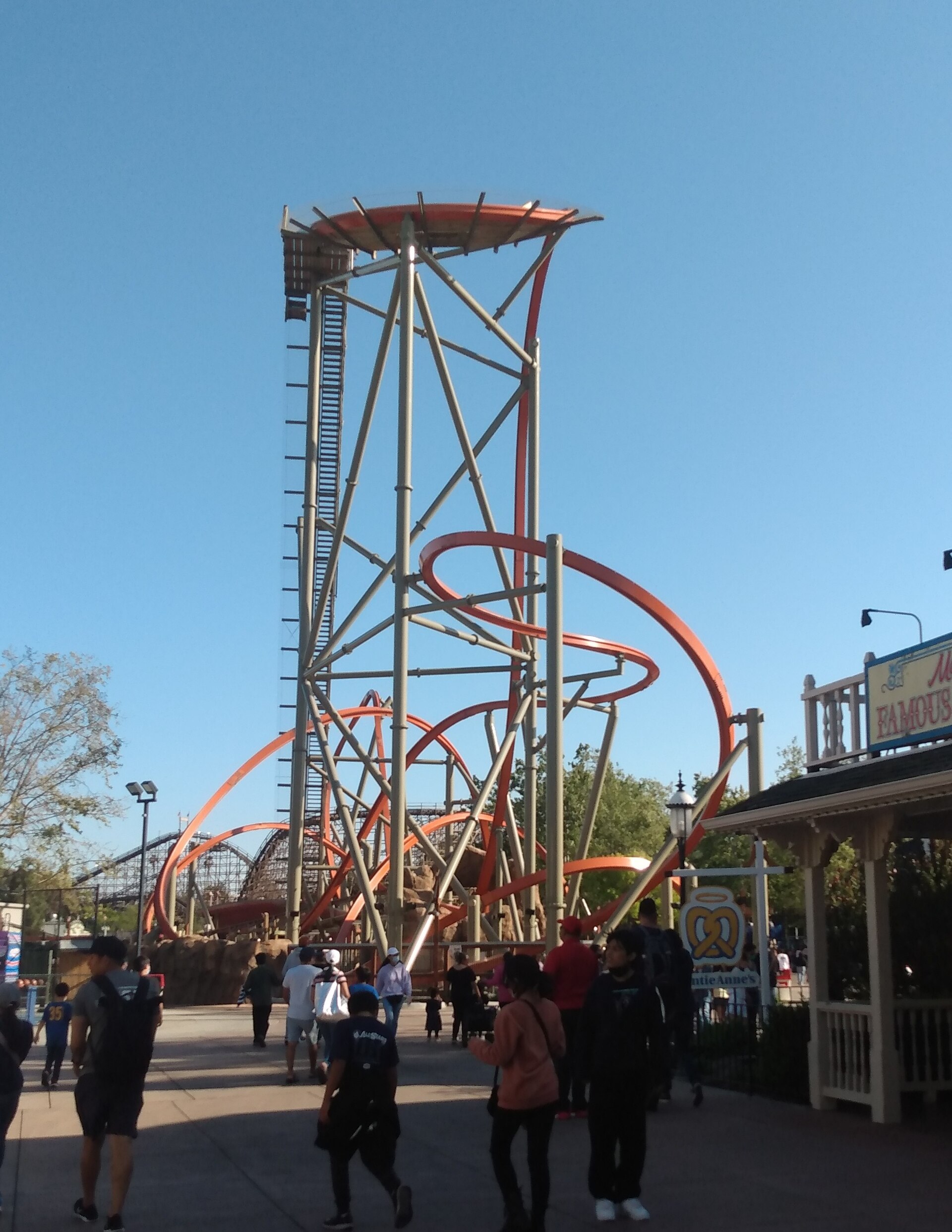 RailBlazer at California's Great America