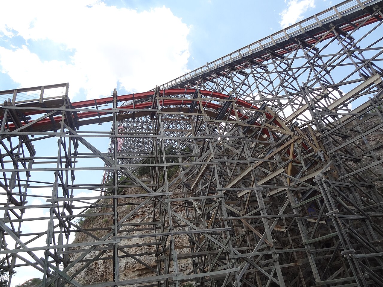 Iron Rattler at Six Flags Fiesta Texas