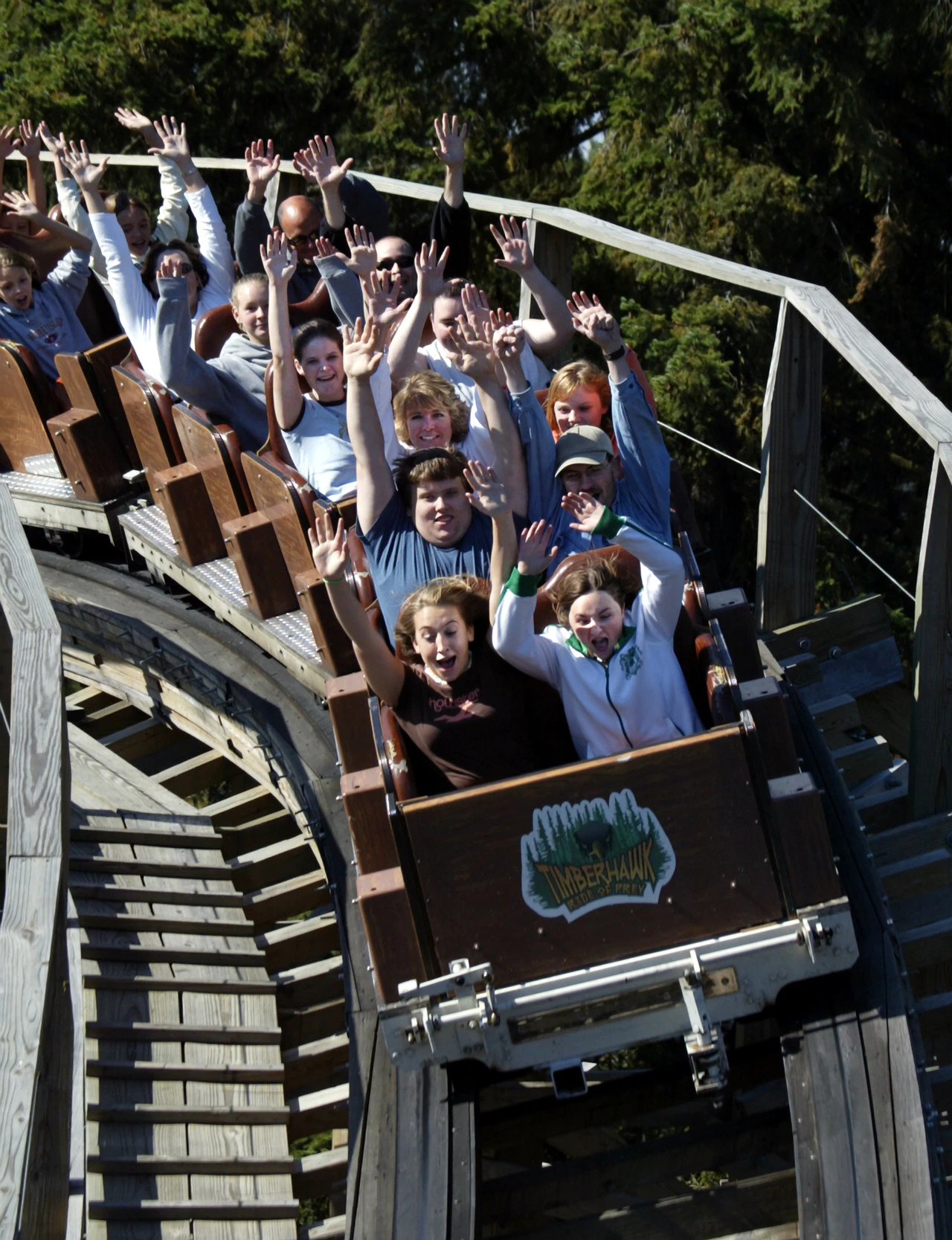 Timberhawk: Ride of Prey at Wild Waves Theme & Water Park