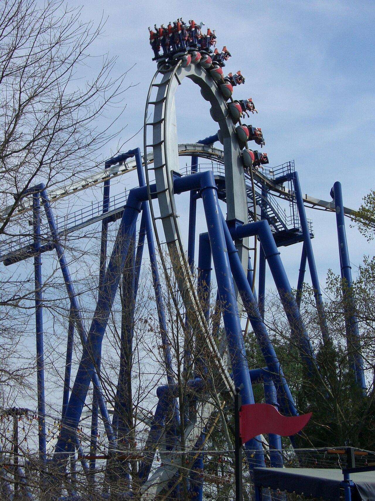 Afterburn loop at Carowinds