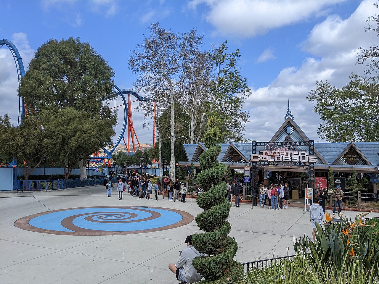 Twisted Colossus at Six Flags Magic Mountain