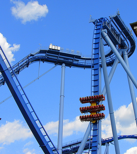 griffon; tallest dive coaster