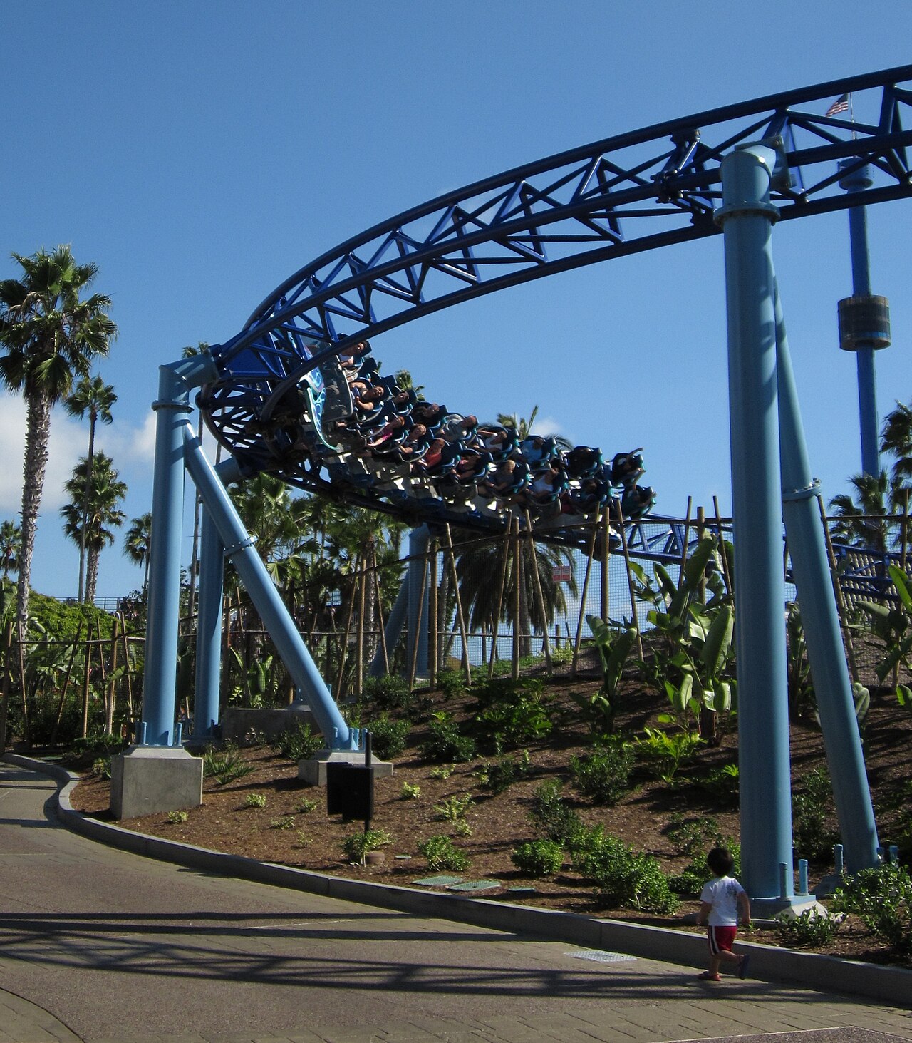 Manta coaster, Sea World San Diego, California / 2012