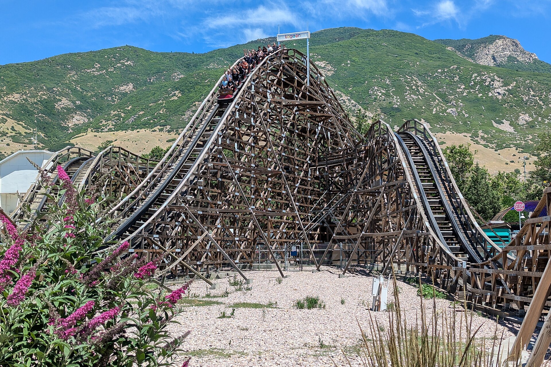 Roller Coaster at Lagoon