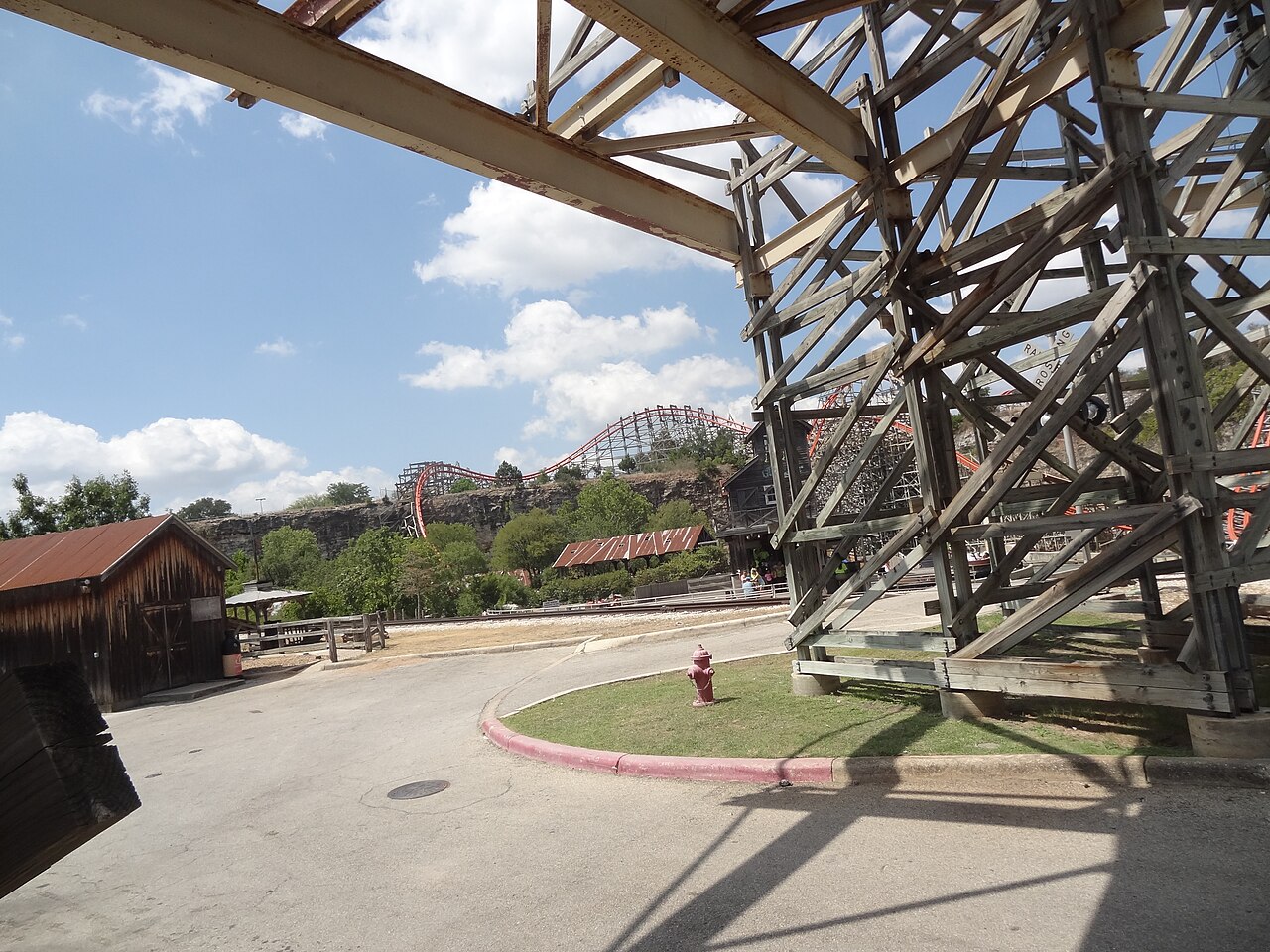 Iron Rattler at Six Flags Fiesta Texas