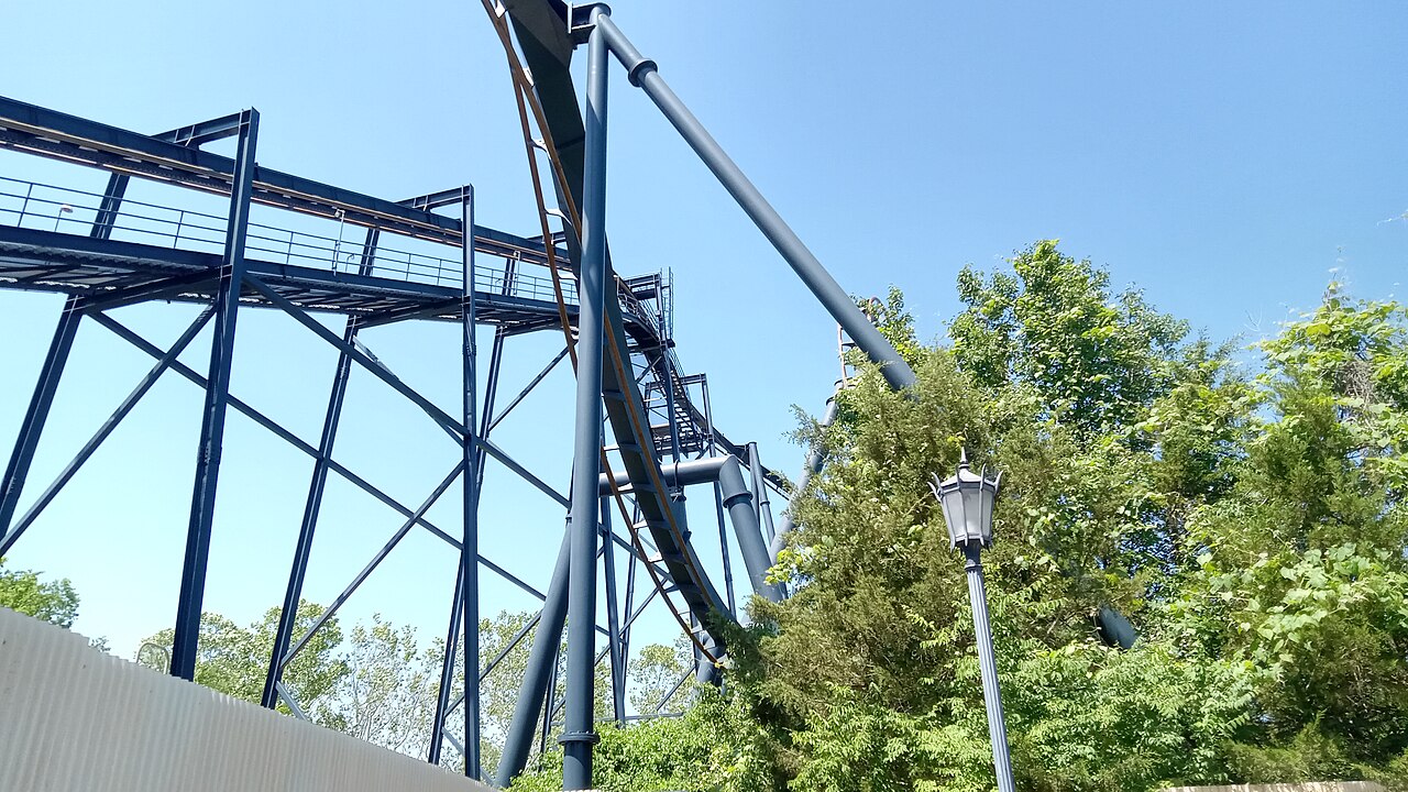 Batman The Ride at Mid America Adventure