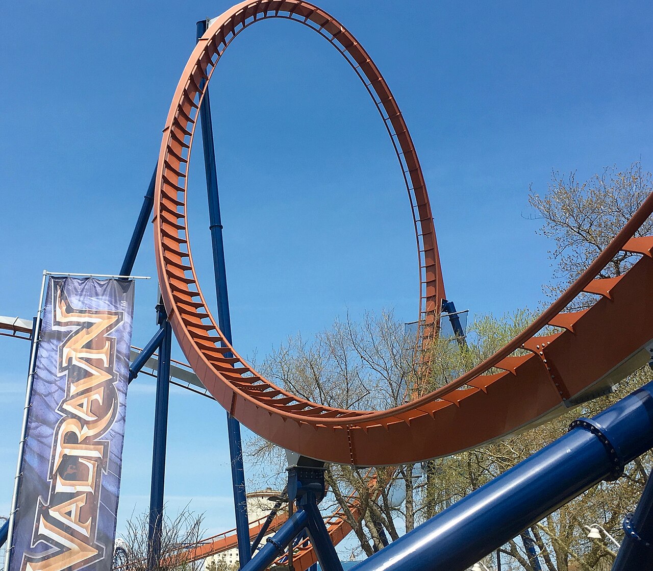 Track of Valravn (roller coaster) at Cedar Point