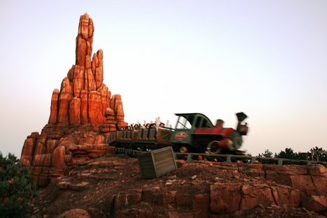 Big Thunder Mountain Railroad at Disneyland