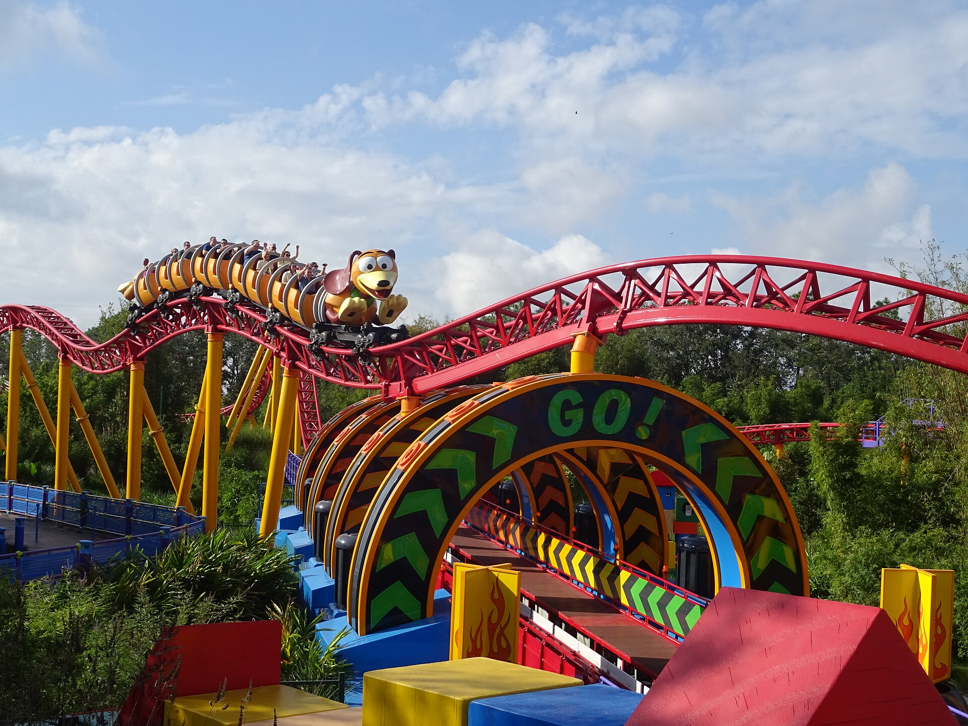 Slinky Dog Dash at Disney's Hollywood Studios