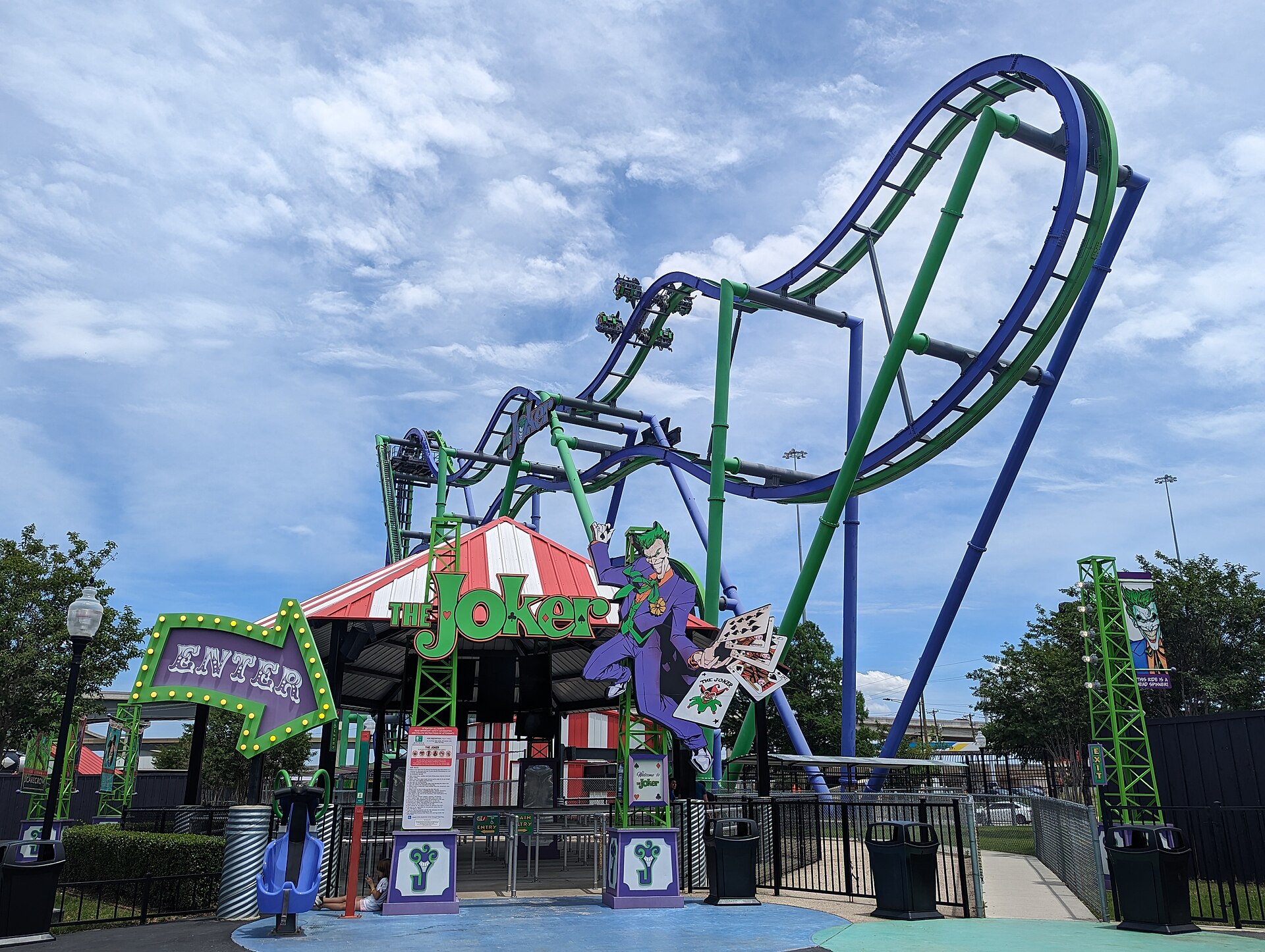 Joker at Six Flags Over Texas