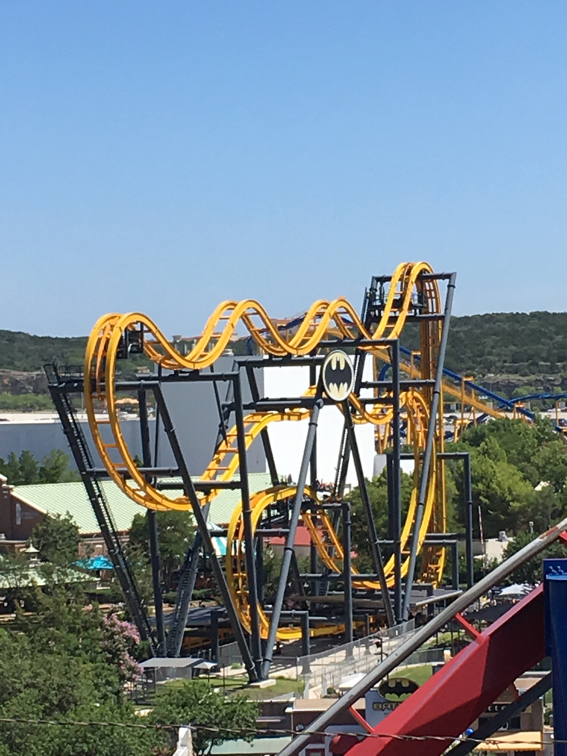 Batman the Ride at Six Flags Fiesta Texas