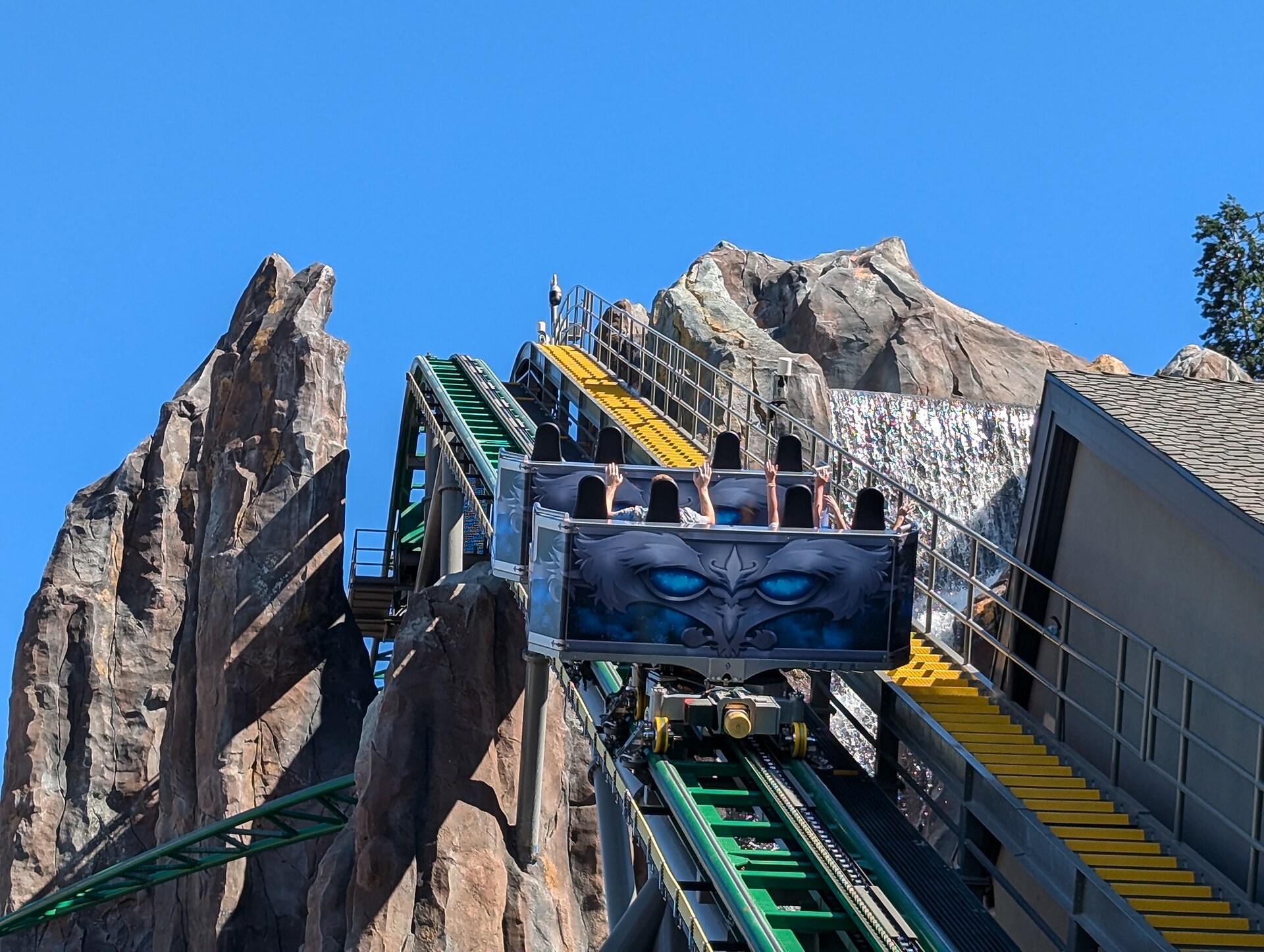 Primordial's lift hill