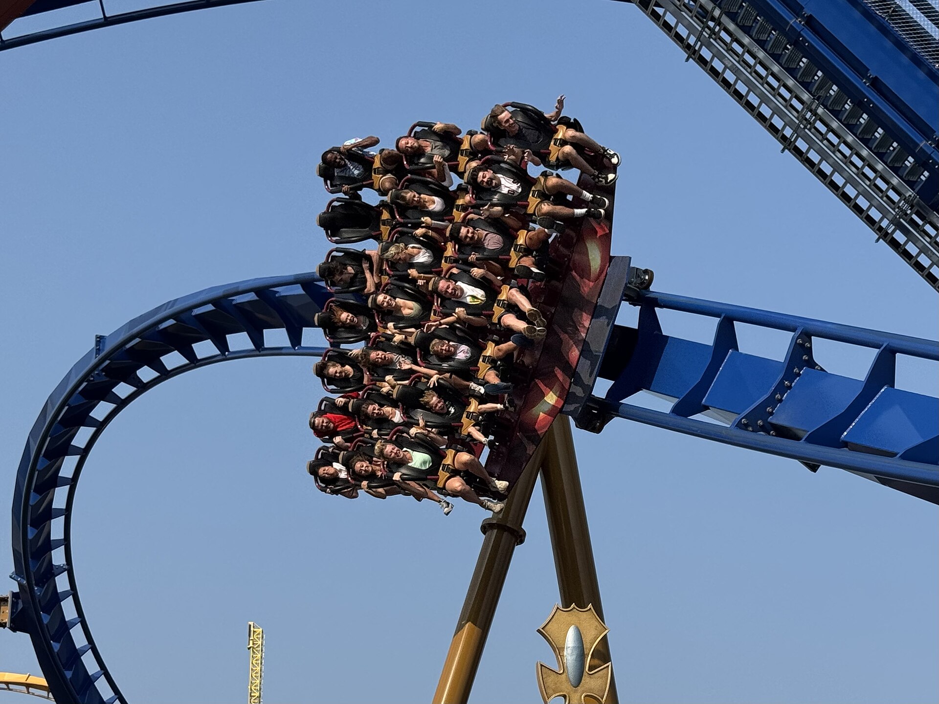 A train going on the demonic knot on Wrath of Rakshasa