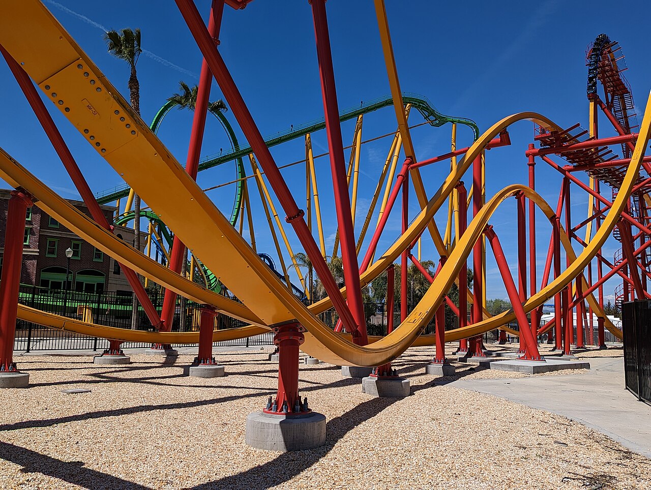 Wonder Woman Flight of Courage at Six Flags Magic Mountain