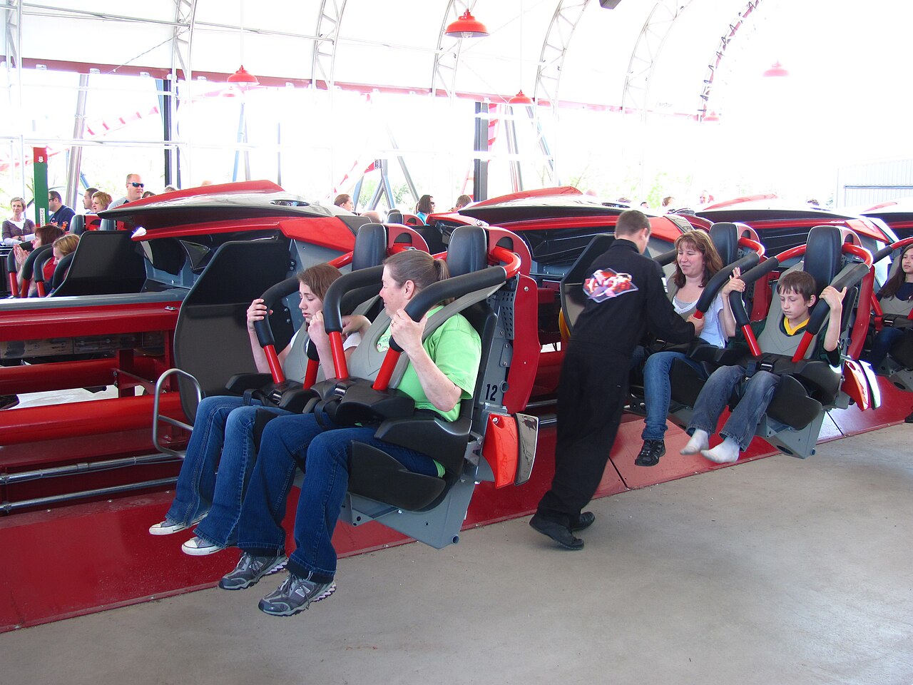 X-Flight at Six Flags Great America