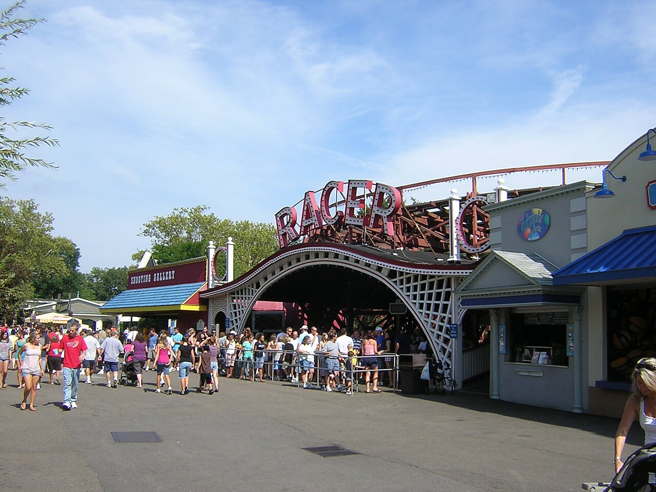 Racer at Kennywood
