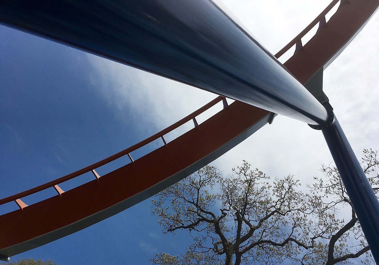 Track of Valravn (roller coaster) at Cedar Point
