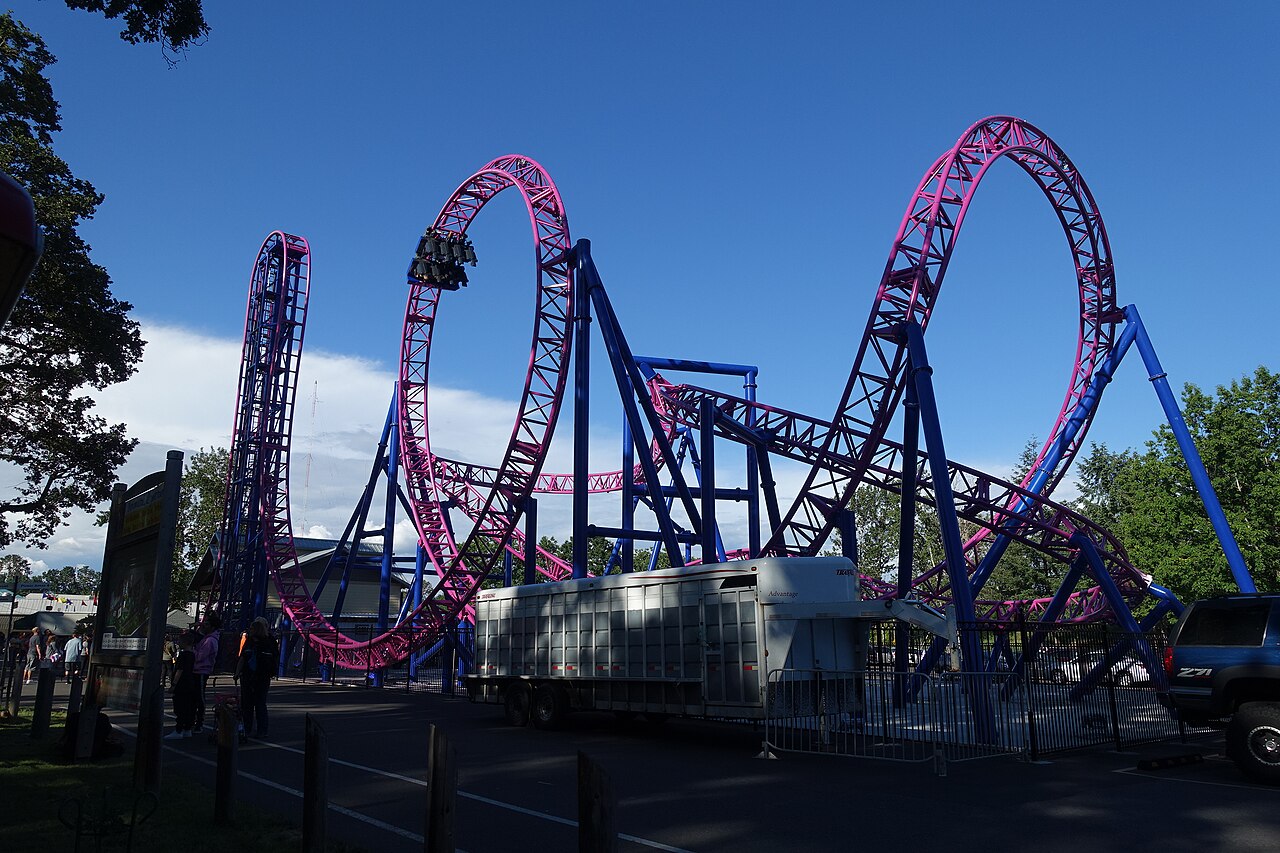 Adrenaline Peak Adrenaline Peak at Oaks Amusement Park
