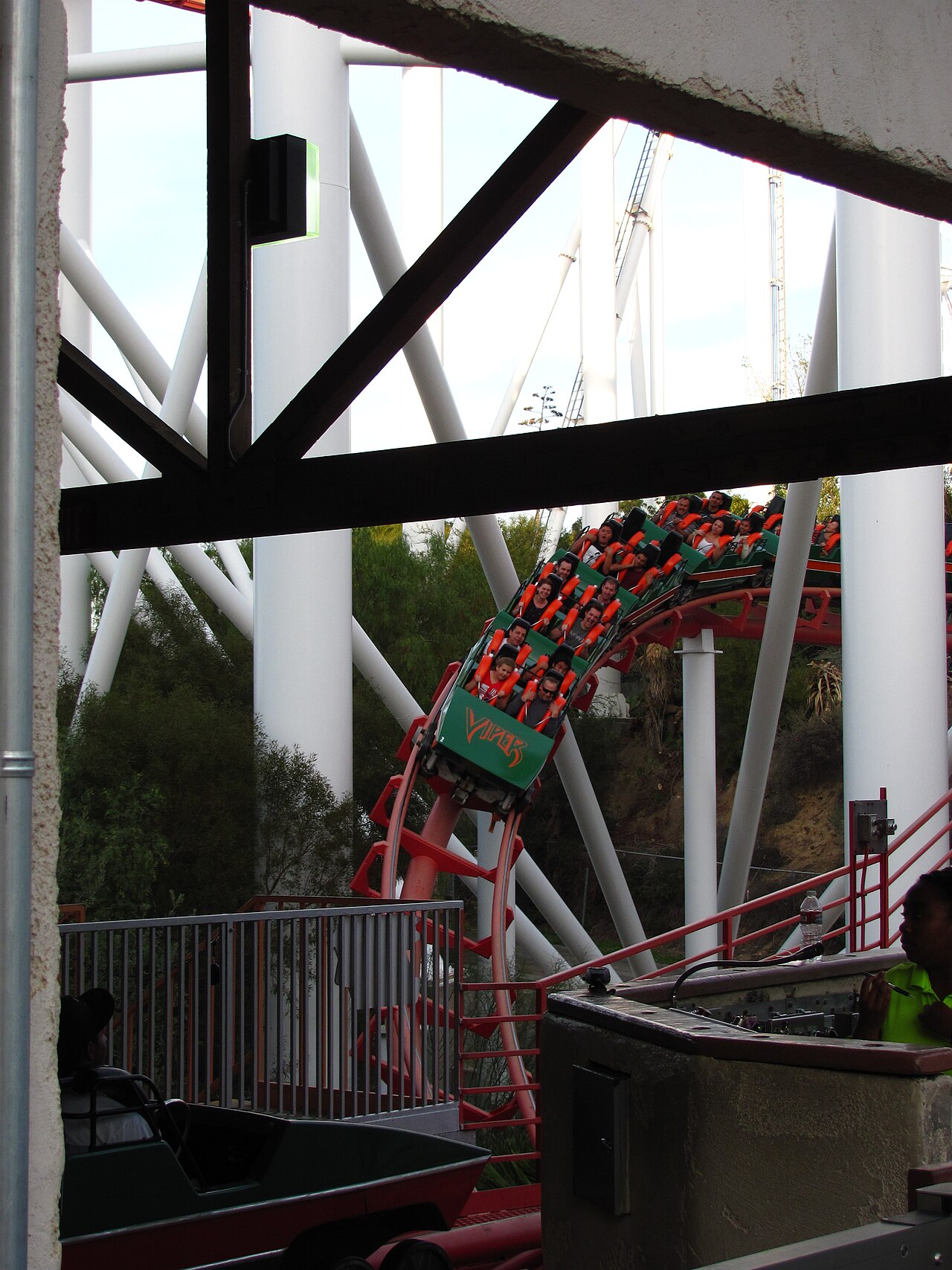 Viper at Six Flags Magic Mountain