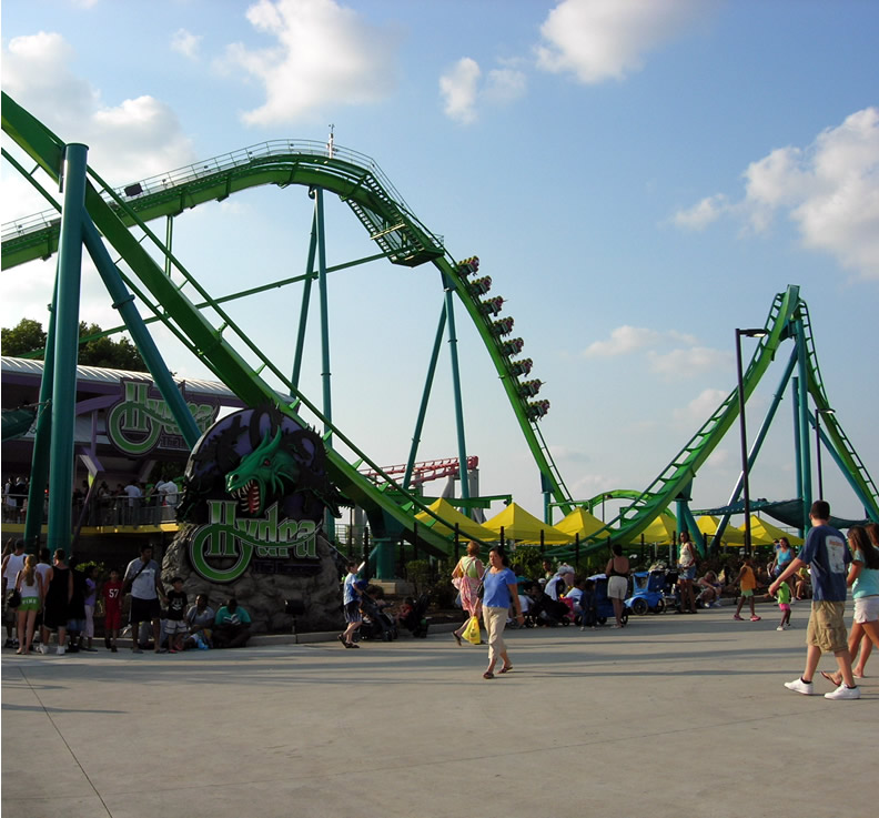 Hydra: The Revenge at Dorney Park in Allentown, PA