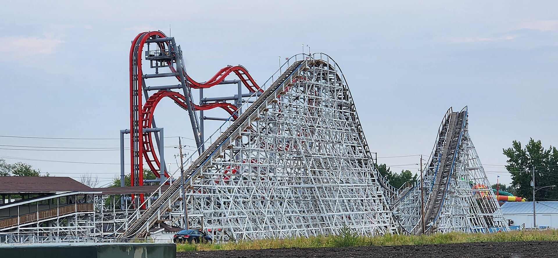 Tornado at Adventureland Iowa