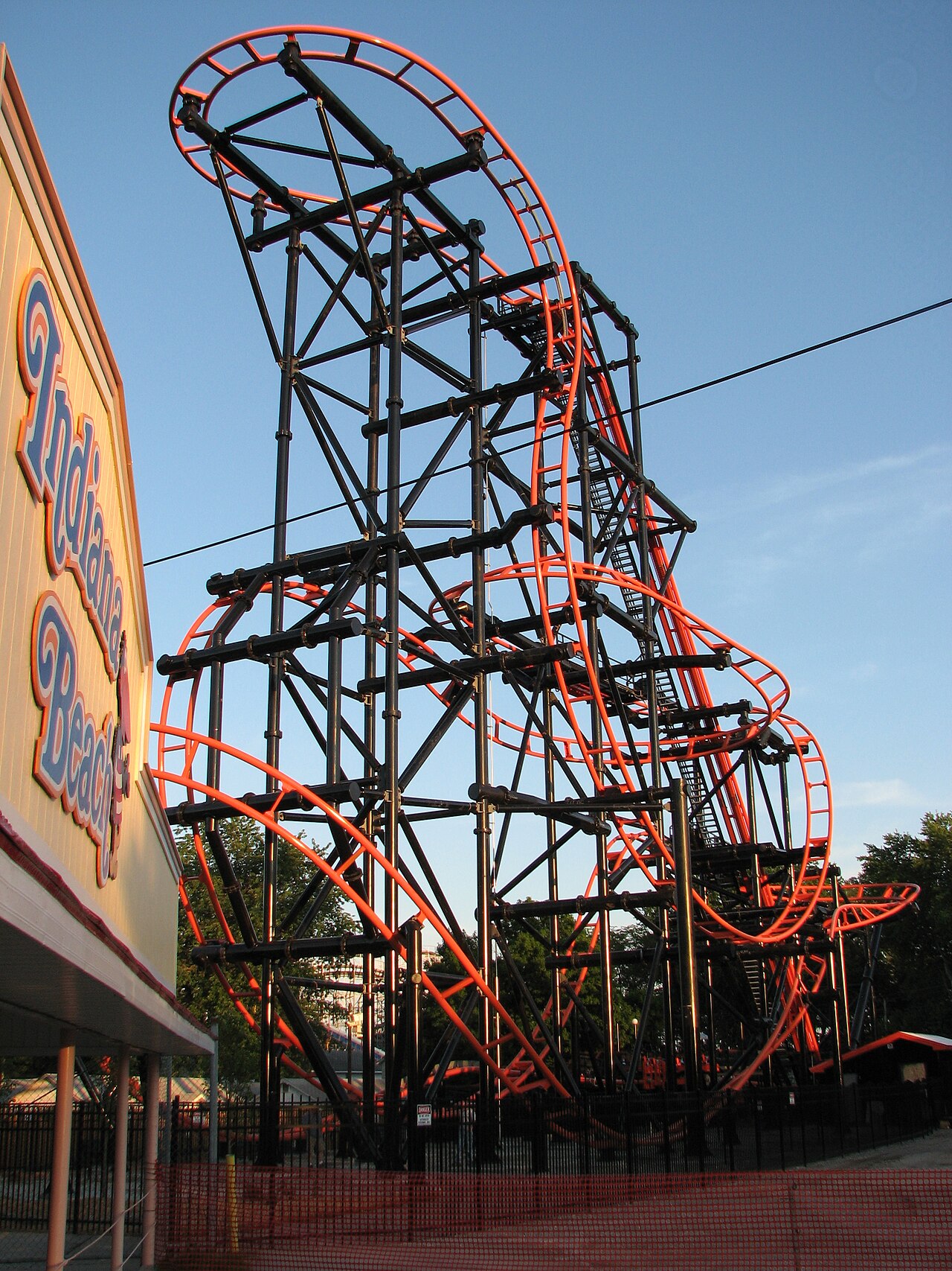 Steel Hawg at Indiana Beach