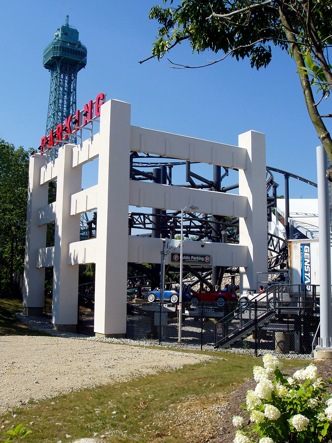 Queen City Stunt Coaster at Kings Island