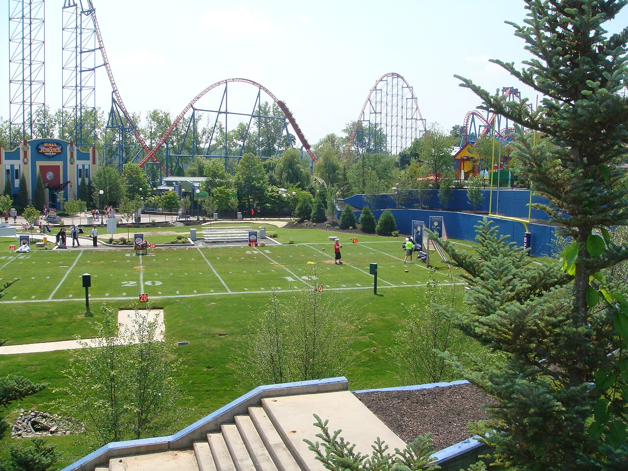 Superman the Ride at Six Flags New England