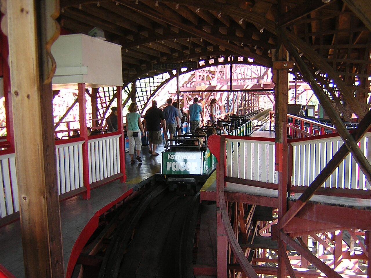 Racer at Kennywood