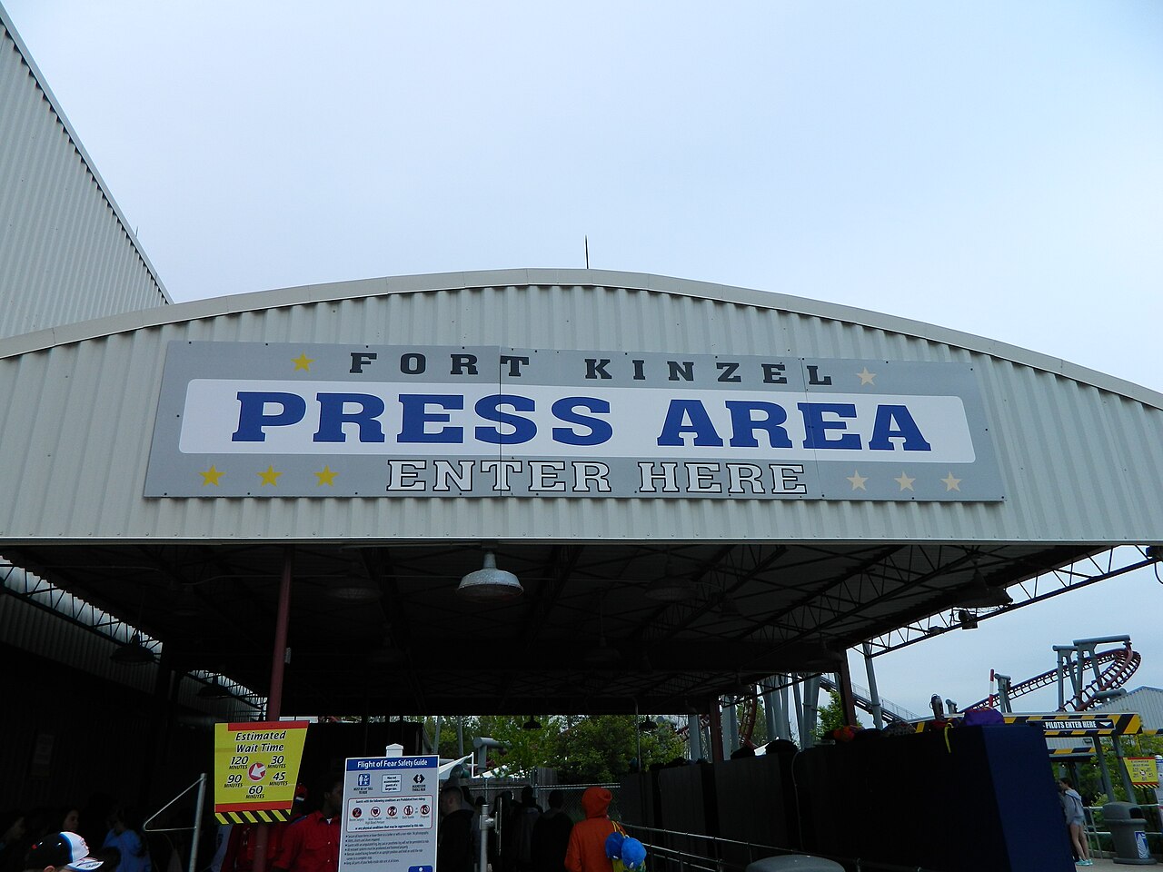 Flight of Fear at Kings Island