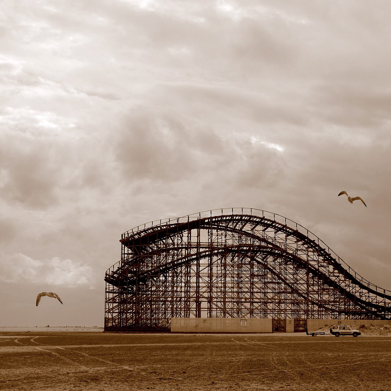 Great White at Morey's Piers