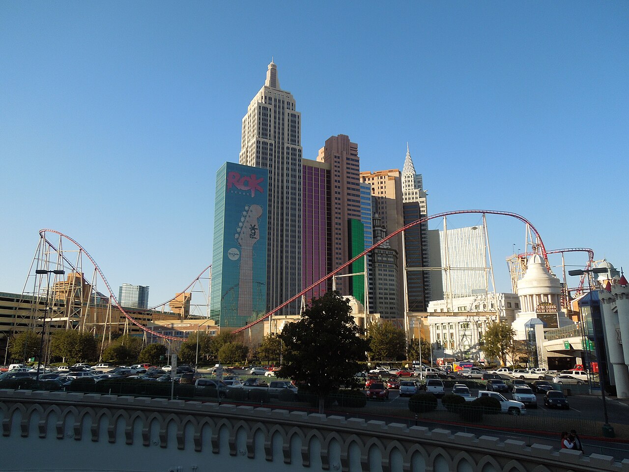 Big Apple Coaster at New York, New York Hotel & Casino