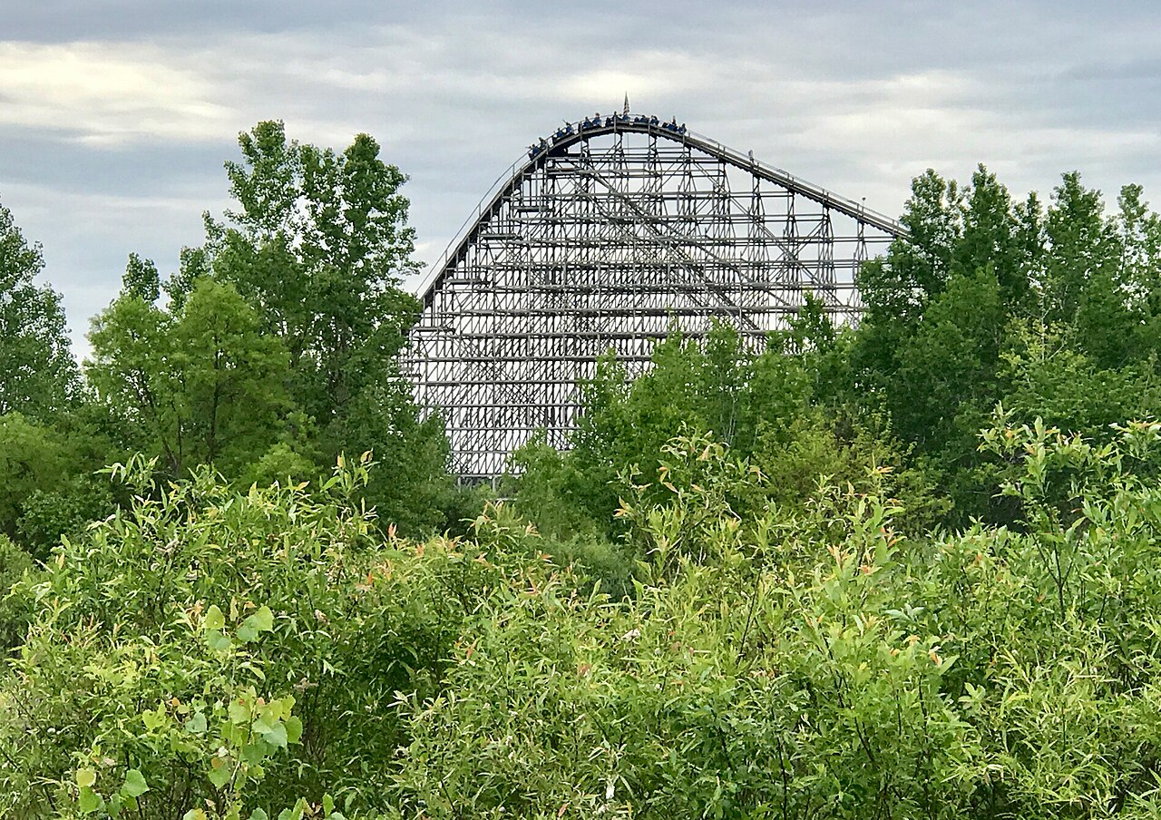 Wolverine Wildcat from Grand Rapids Junction at Michigan's Adventure in June 2017