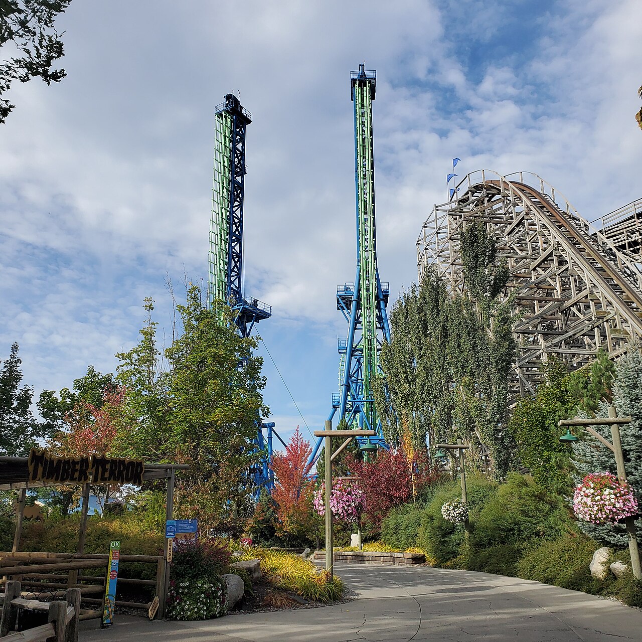 Image of Aftershock at Silverwood Theme Park