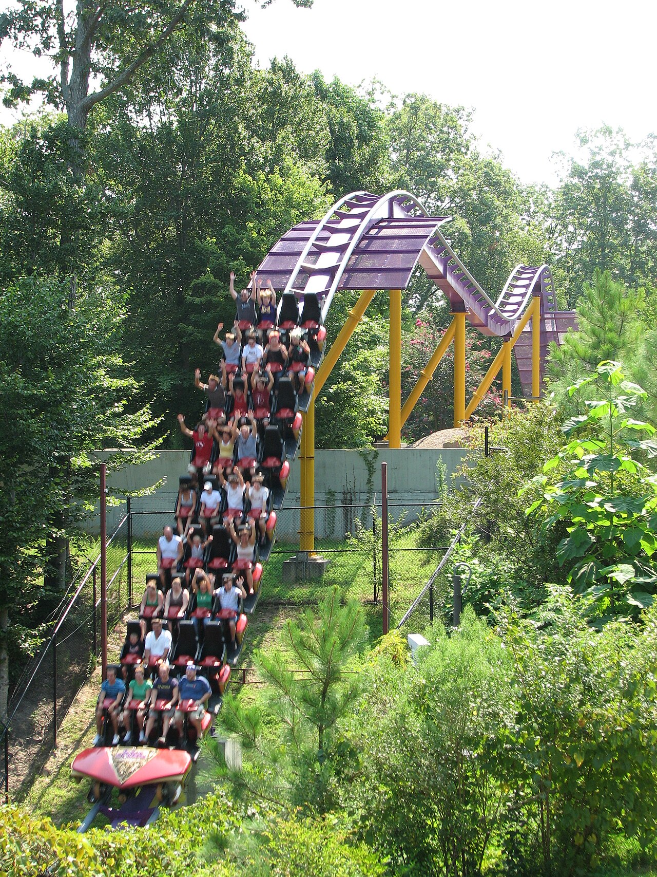 Apollo's Chariot at Busch Gardens Williamsburg