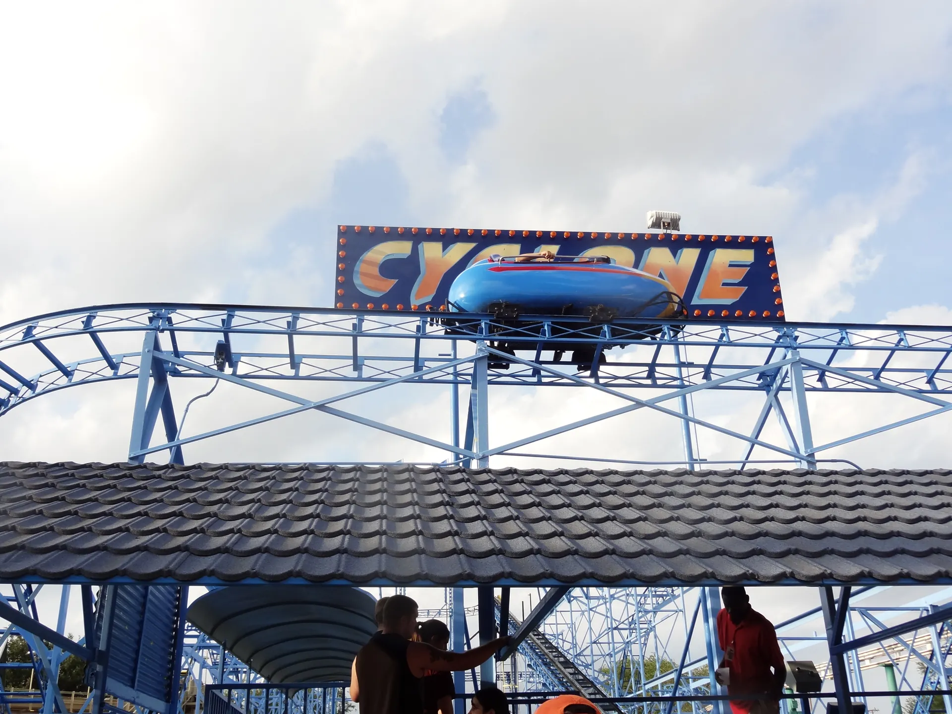 Cyclone at Wonderland Amusement Park
