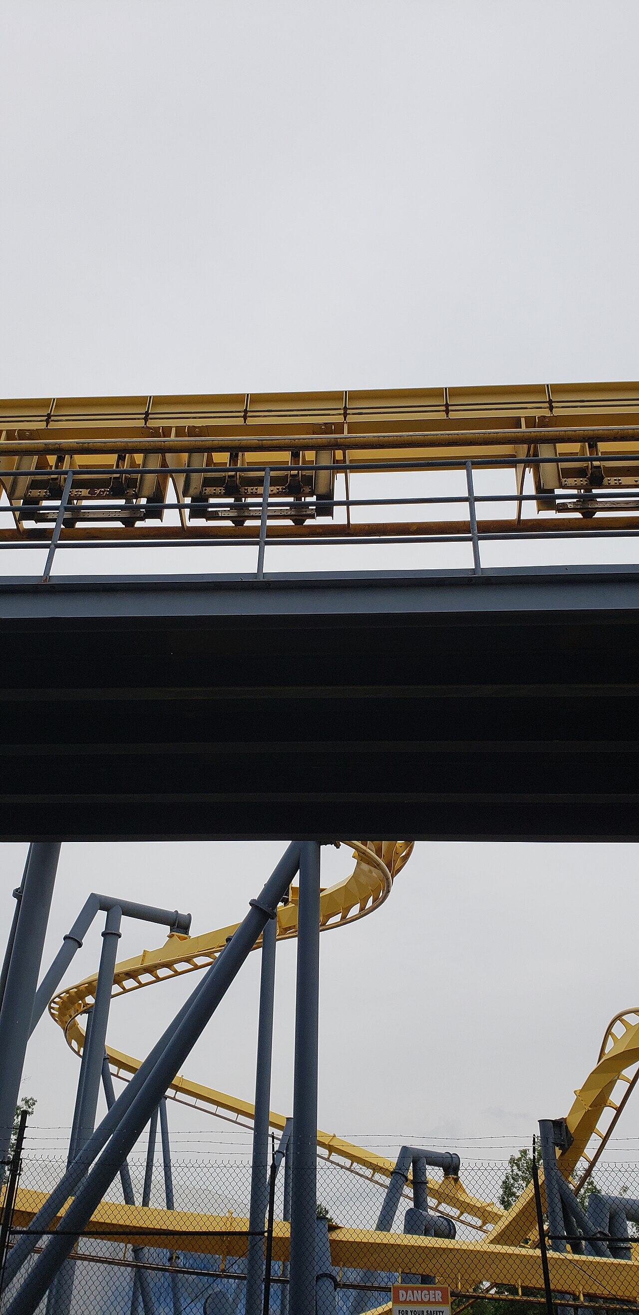 Batman The Ride at Six Flags Great Adventure