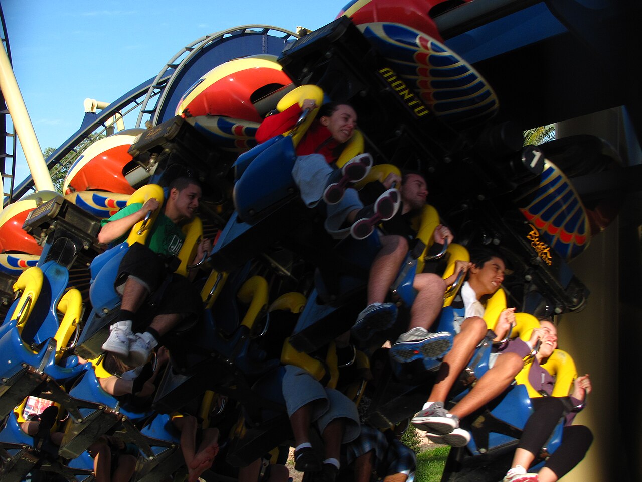 Montu Montu at Busch Gardens Tampa Bay
