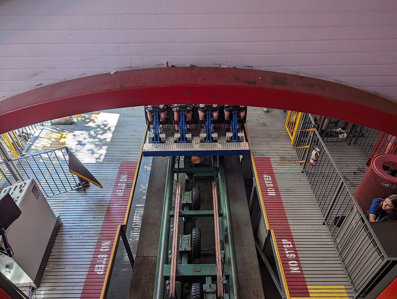 Wicked's station from an overhead view