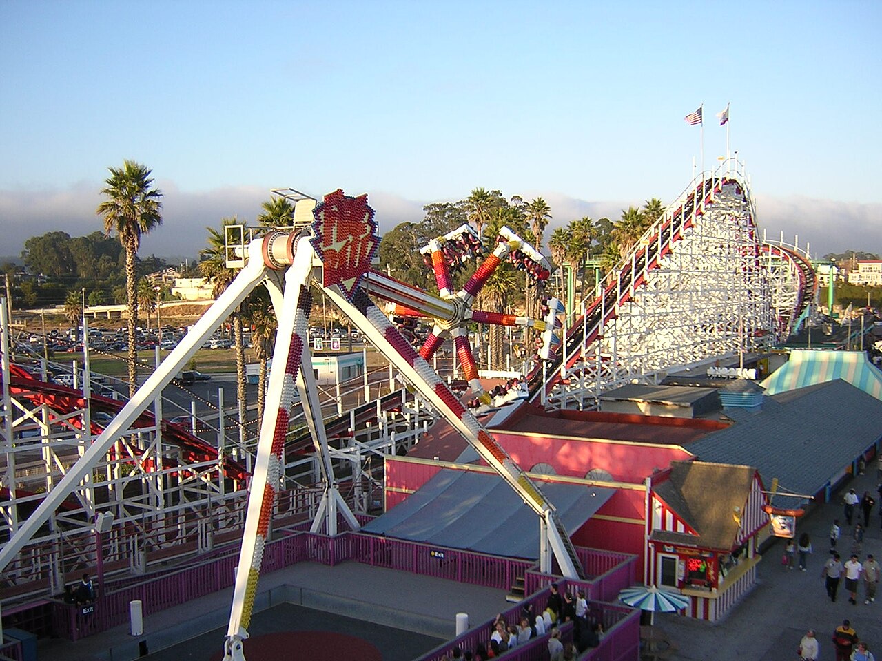 Giant Dipper at Santa Cruz Beach Boardwalk