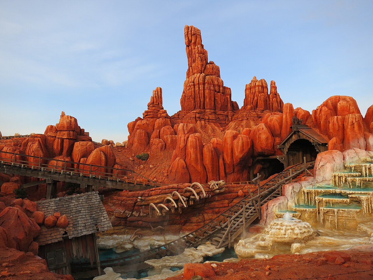 Big Thunder Mountain Railroad at Disneyland
