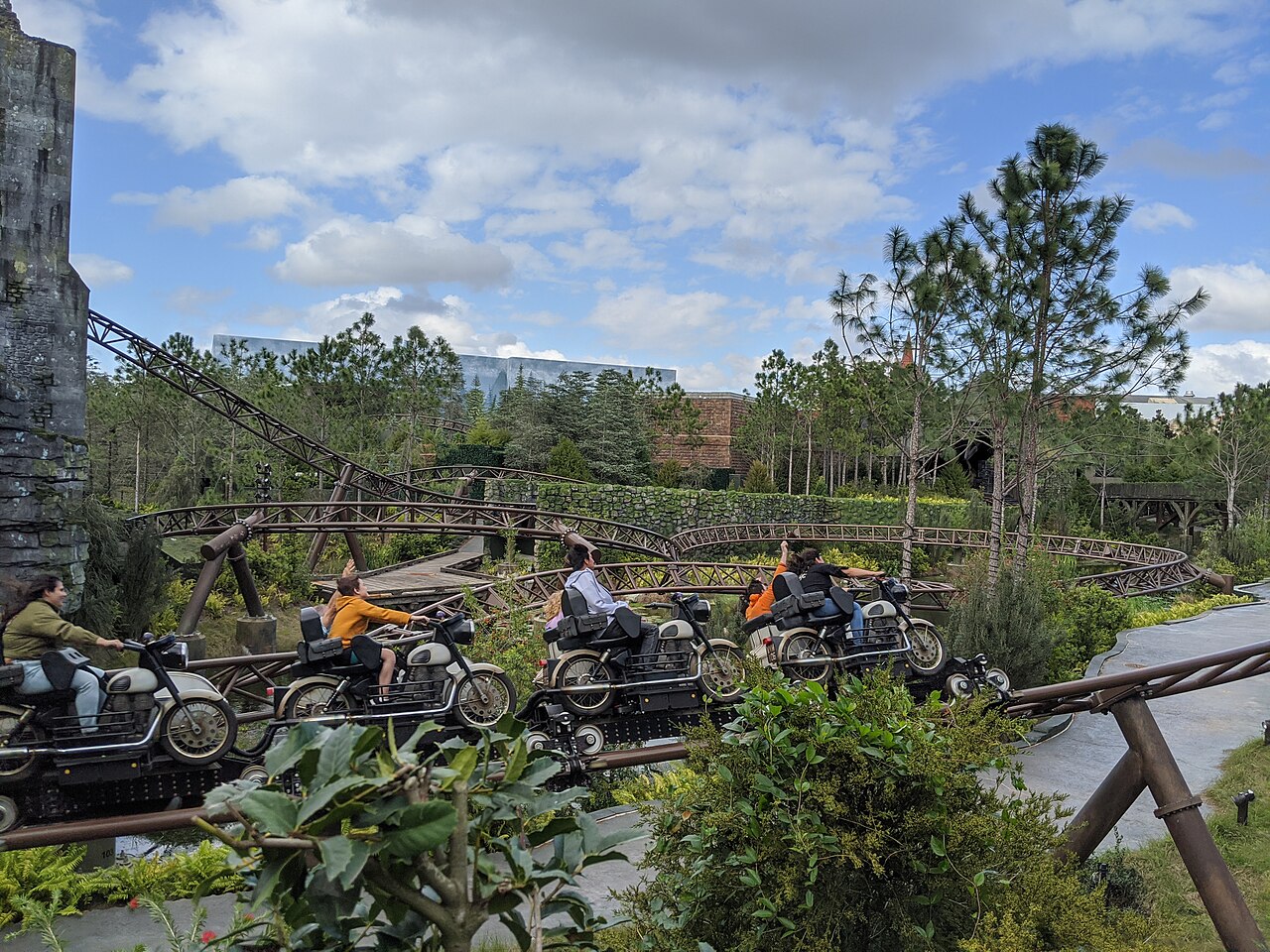 Hagrid's Magical Creatures Motorbike Adventure at Universal's Islands of Adventure