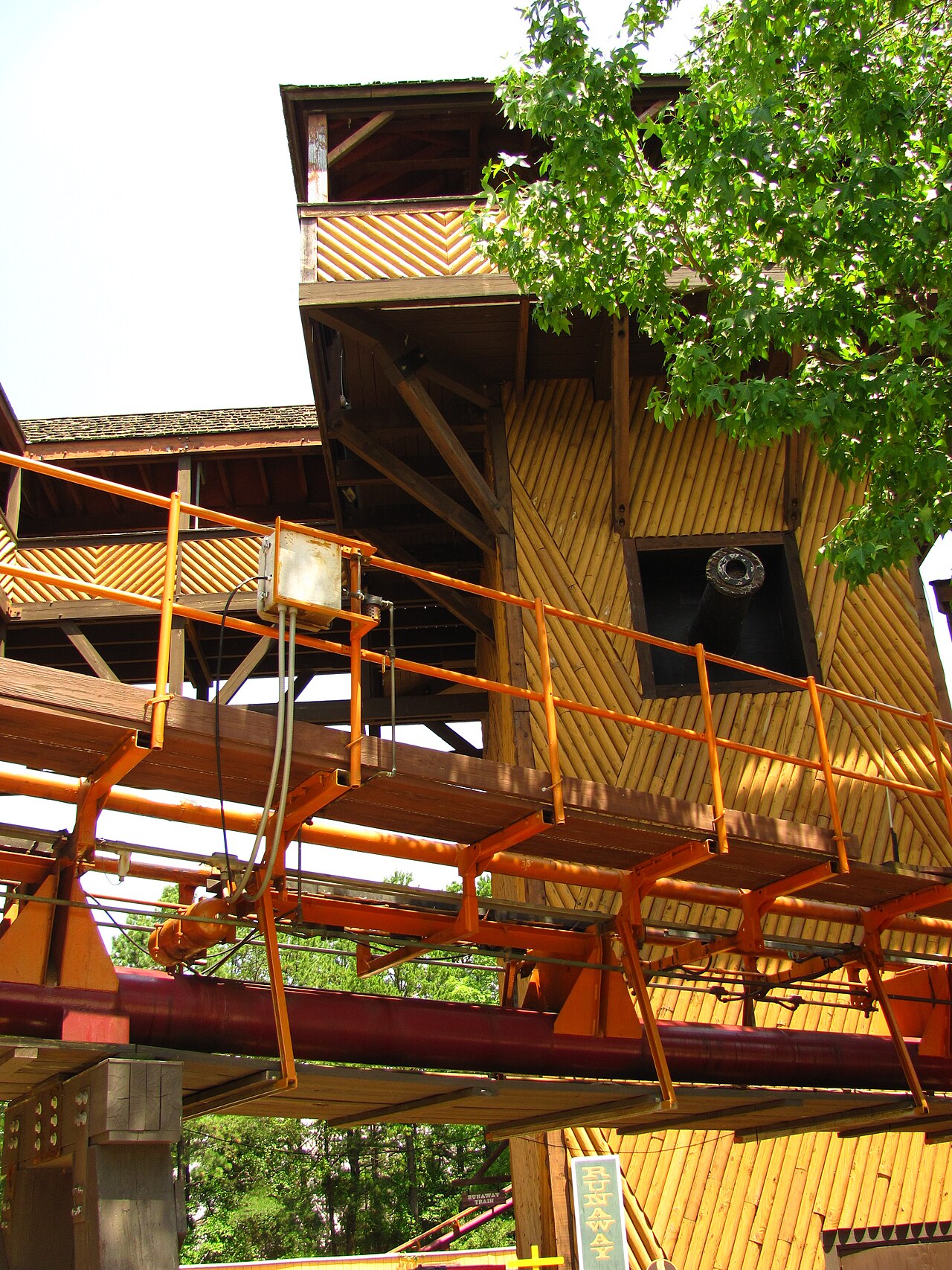 Runaway Mine Train at Six Flags Great Adventure